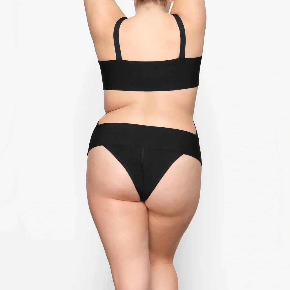 SKIMS Knit Black Monokini